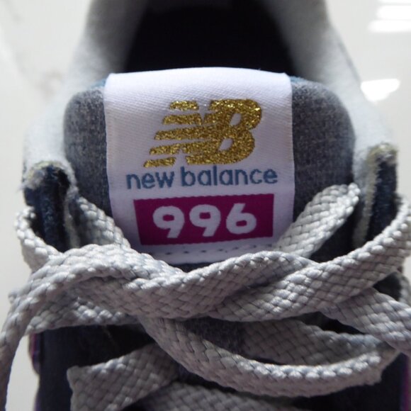 Size 5.5 - New Balance 996 Navy Purple - Picture 8 of 10